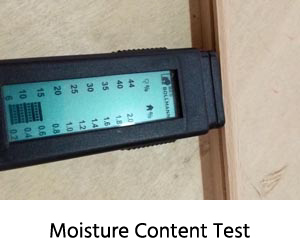 moisture content test