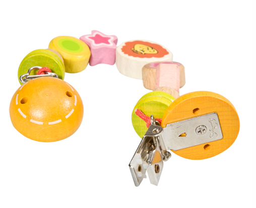 Wooden Baby Toy,Baby Pacifier-image